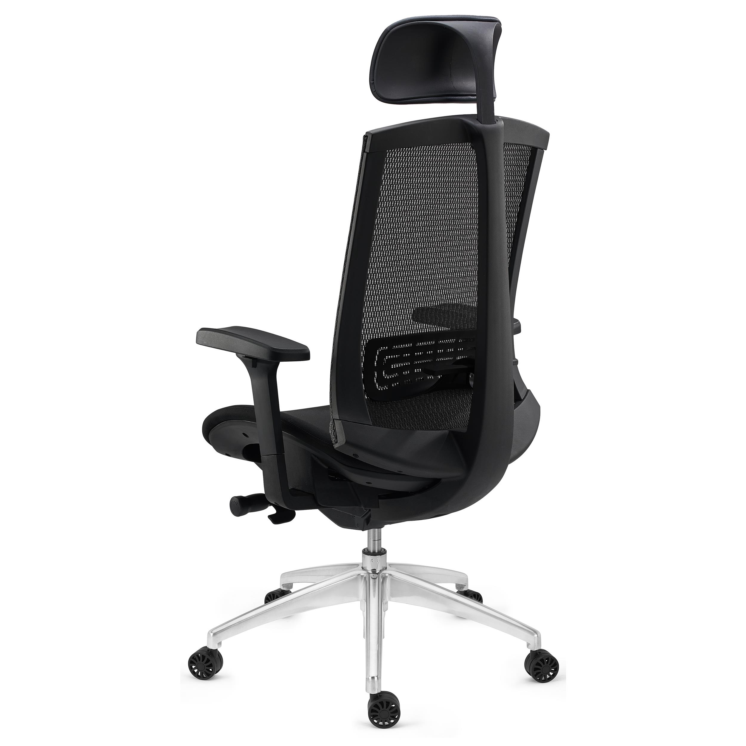 MELOKEA Chaise de bureau ergonomique avec repose-pieds et fonction  allongée, avec appui-tête et accoudoirs 4D, fauteuil de bureau avec  fonction bascule, jusqu'à 150 kg : : Cuisine et Maison