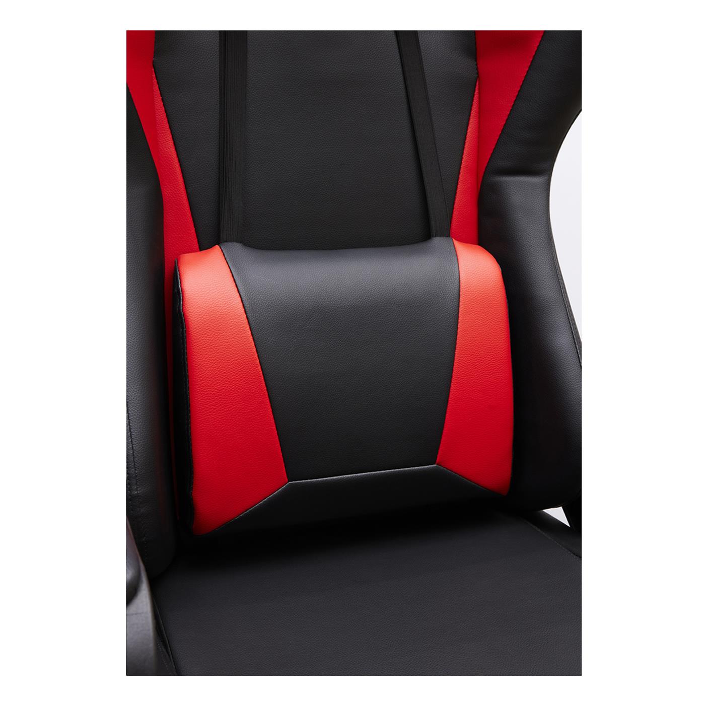 Chaise gamer Frasso - noir/rouge Moderne - Interlink